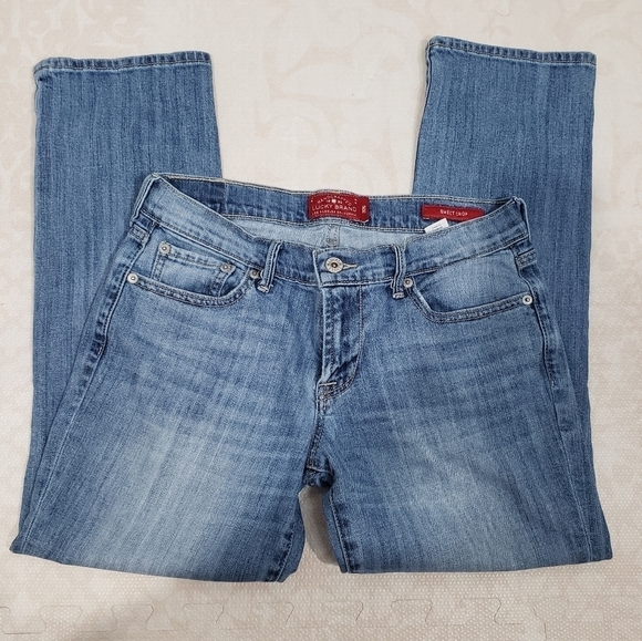 Lucky Brand Sweet Crop Jeans Size 2/26 - Picture 5 of 15